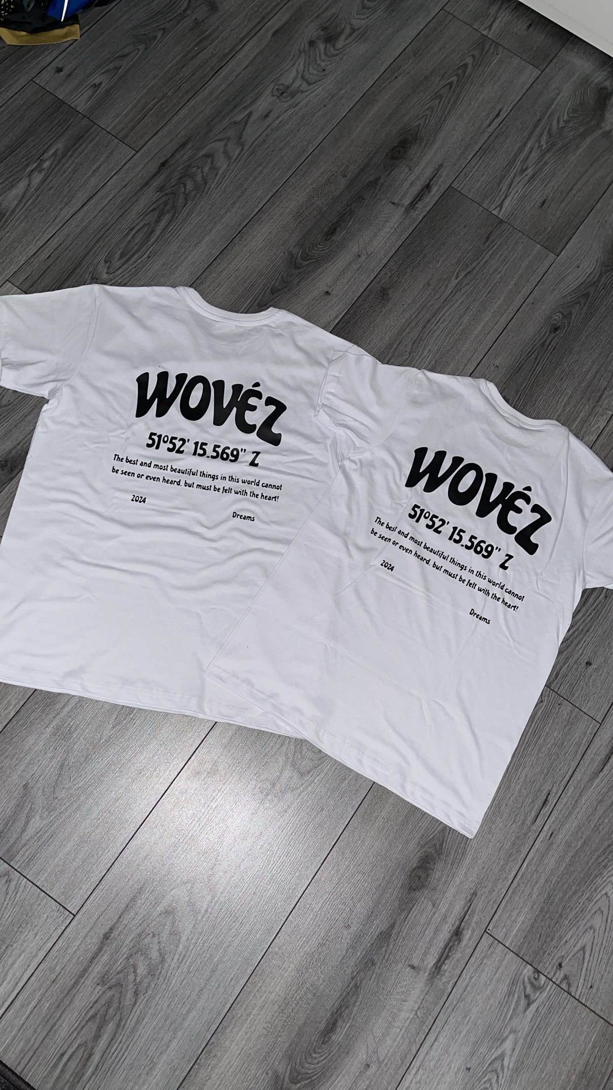 WOVEZ OVERSIZED TEE WHTE/BLACK