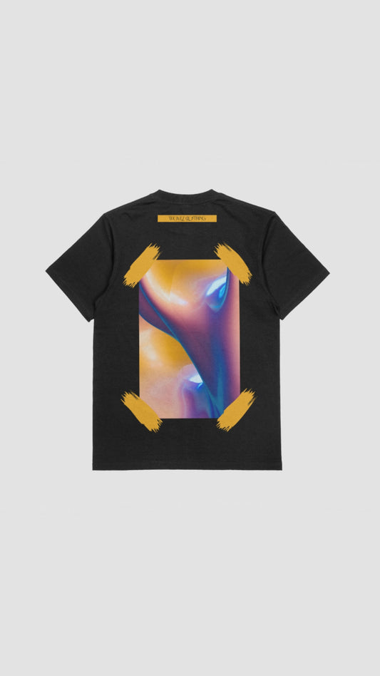 Wovez Painting Tee Black/Orange